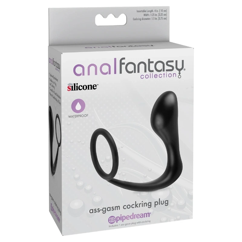 pipedream Anal Fantasy Collection Ass-Gasm Cock Ring Plug