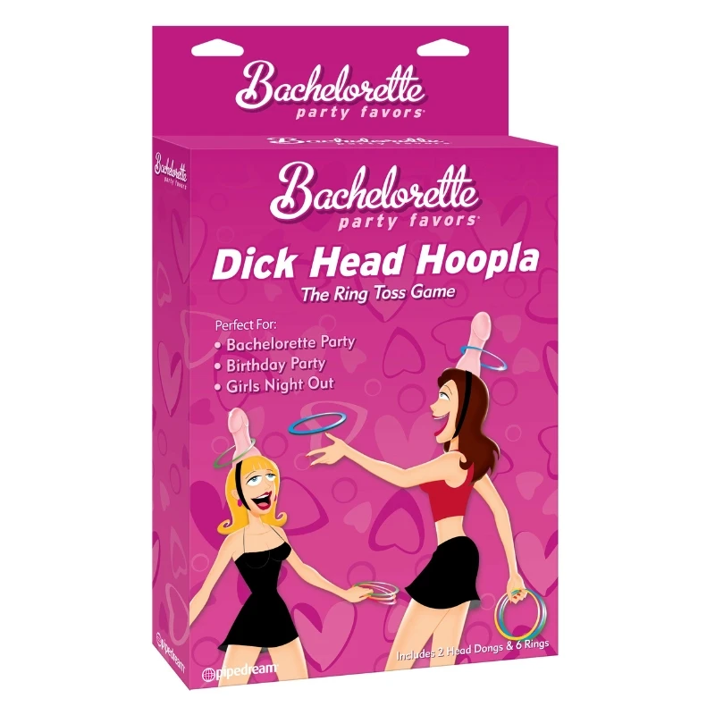 pipedream Bachelorette Party Favors Dick Head Hoopla