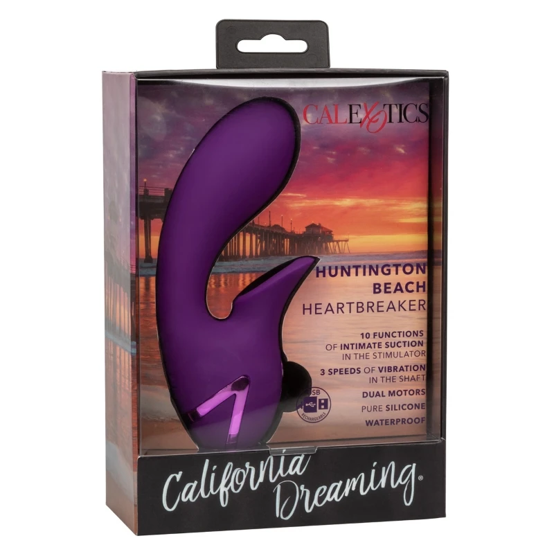 CalExotics California Dreaming Huntington Beach Heartbreaker Rabbit Vibrator