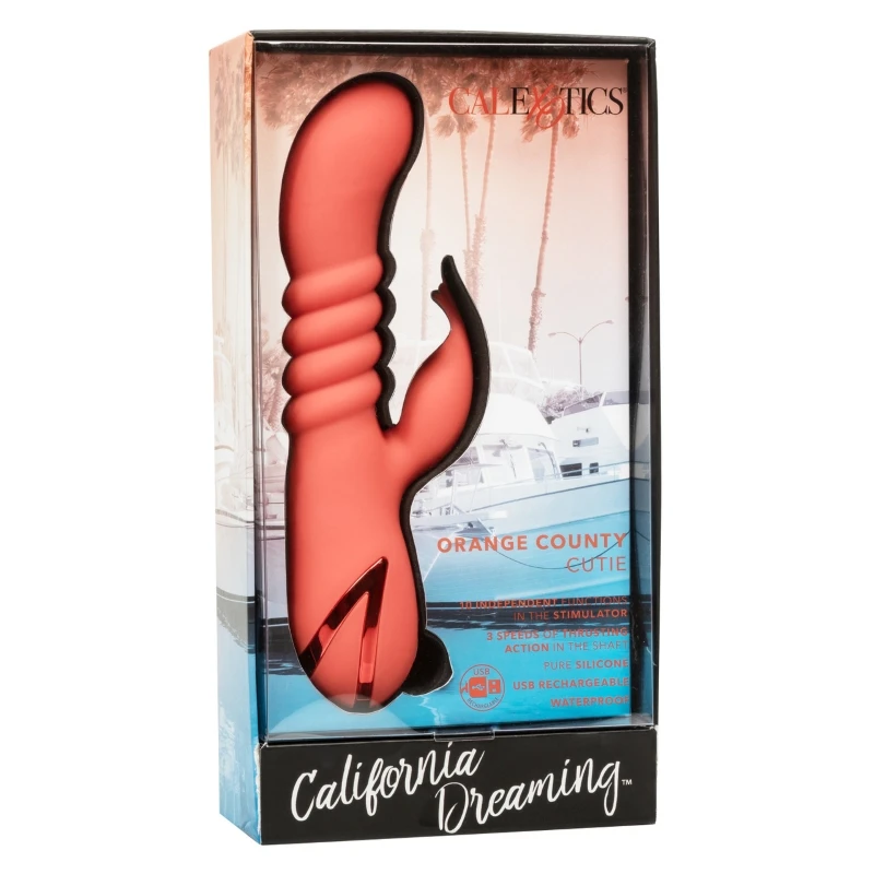 CalExotics California Dreaming Orange County Cutie Rabbit Vibrator