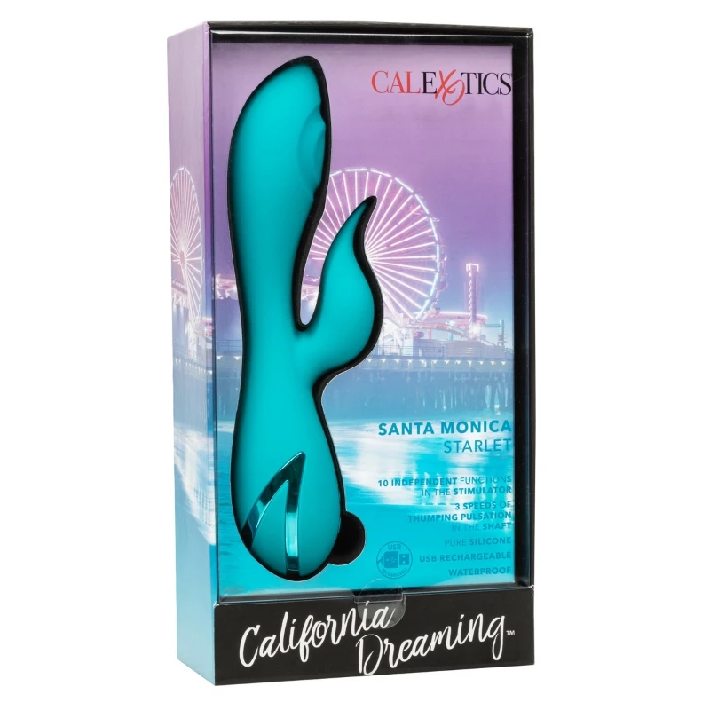 CalExotics California Dreaming Santa Monica Starlet Rabbit Vibrator