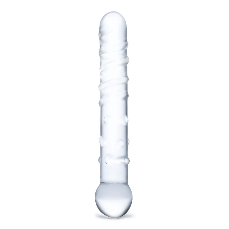 Gläs 7 Inch Callisto Clear Glass Dildo