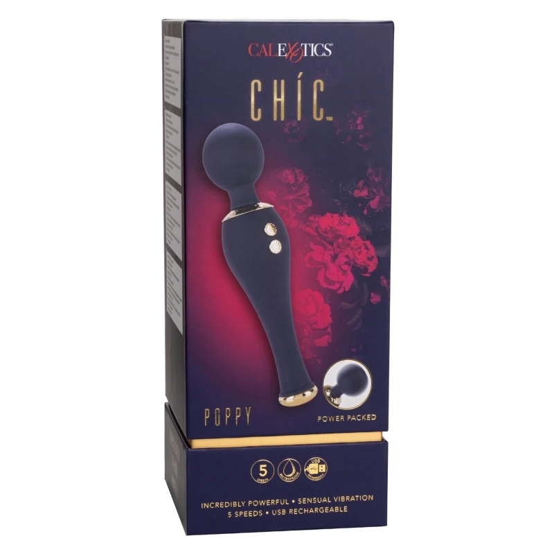 CalExotics Chic Poppy Wand Massager