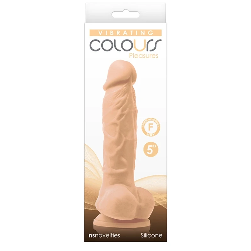 nsnovelties Colours Pleasures Vibrating 5 Inch Dildo