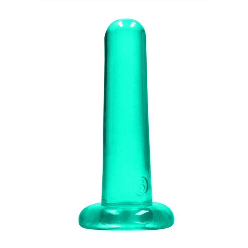 SHOTS Realrock Crystal Clear 5 Inch Dildo With Suction Cup