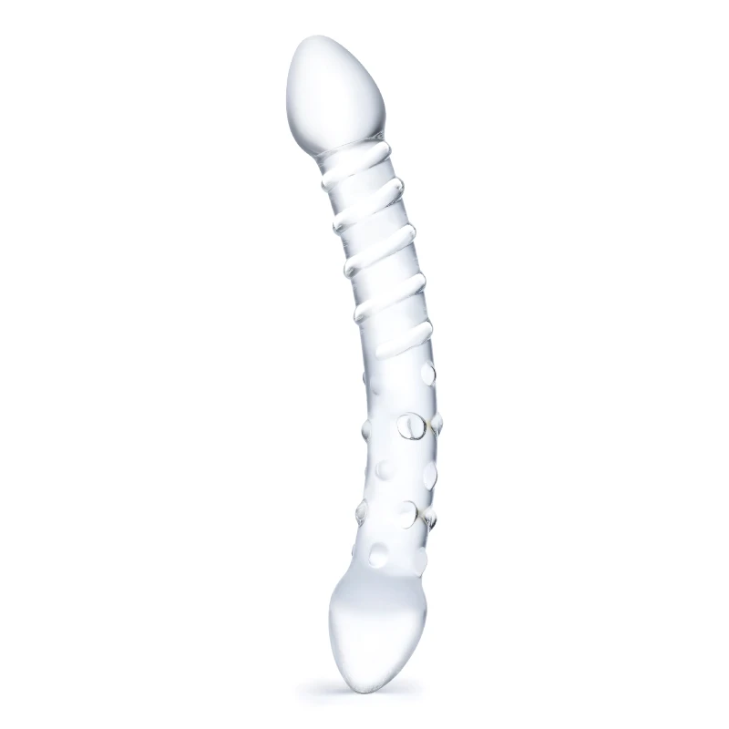 Gläs 10 Inch Double Trouble Glass Dildo