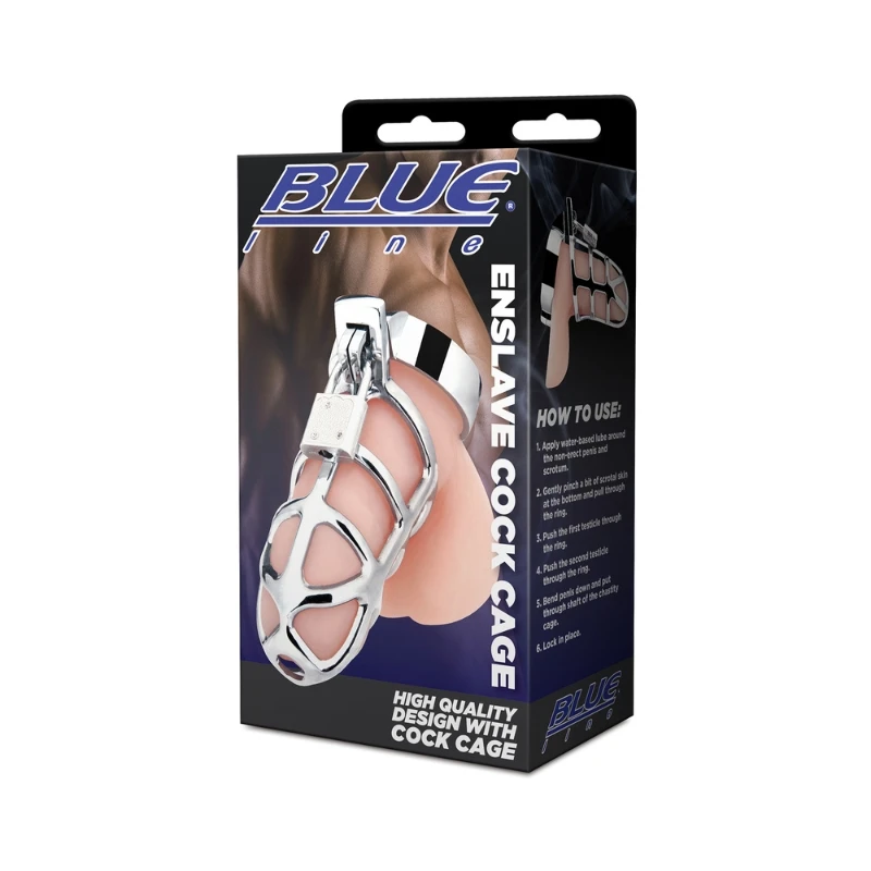 Blueline Enslave Cock Cage