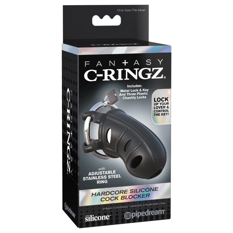 pipedream Fantasy C-Ringz Hardcore Silicone Cock Blocker