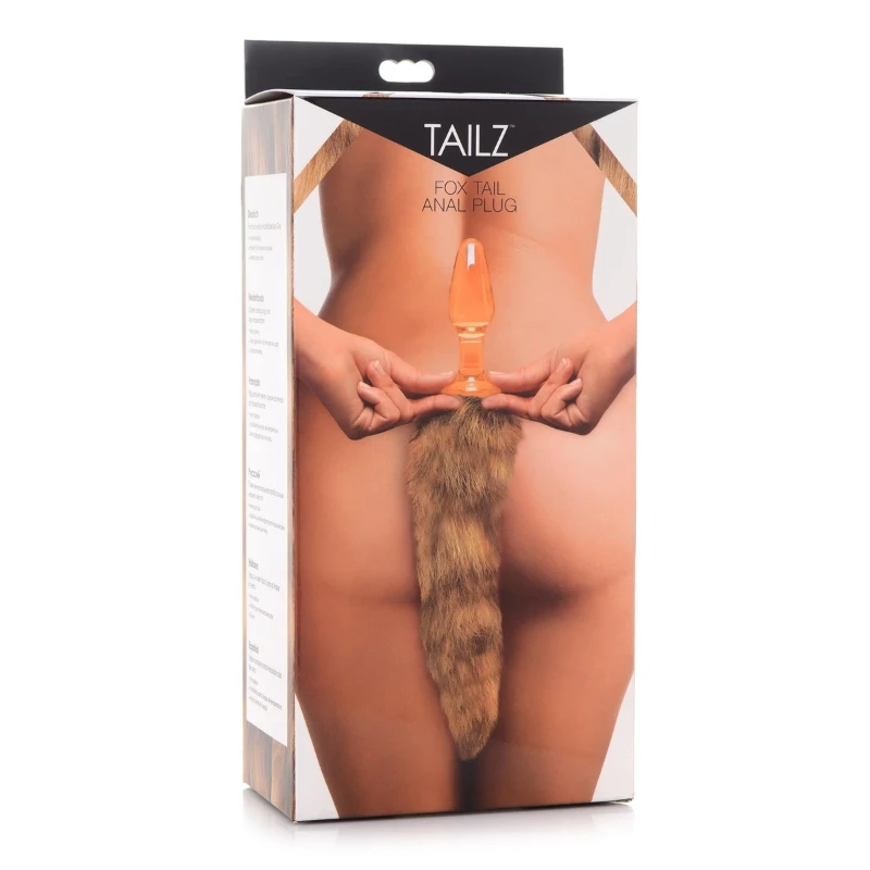 Tailz Fox Tail Glass Anal Plug