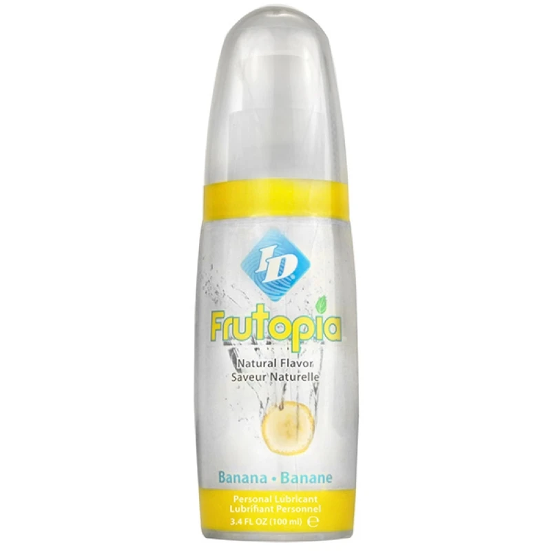 ID Lubricants Frutopia Water Based Lubricant 3.4 oz - Banana Flavour