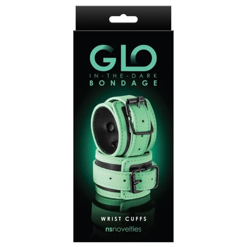 nsnovelties GLO Bondage Wrist Cuffs