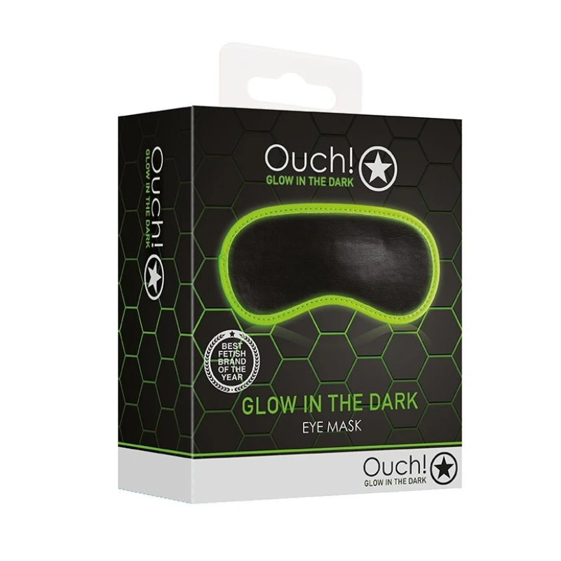 SHOTS Ouch! Glow in The Dark Eye Mask