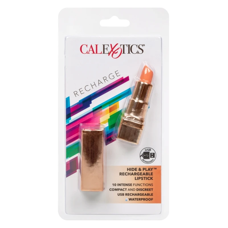 CalExotics Hide & Play Rechargeable Lipstick Vibrator