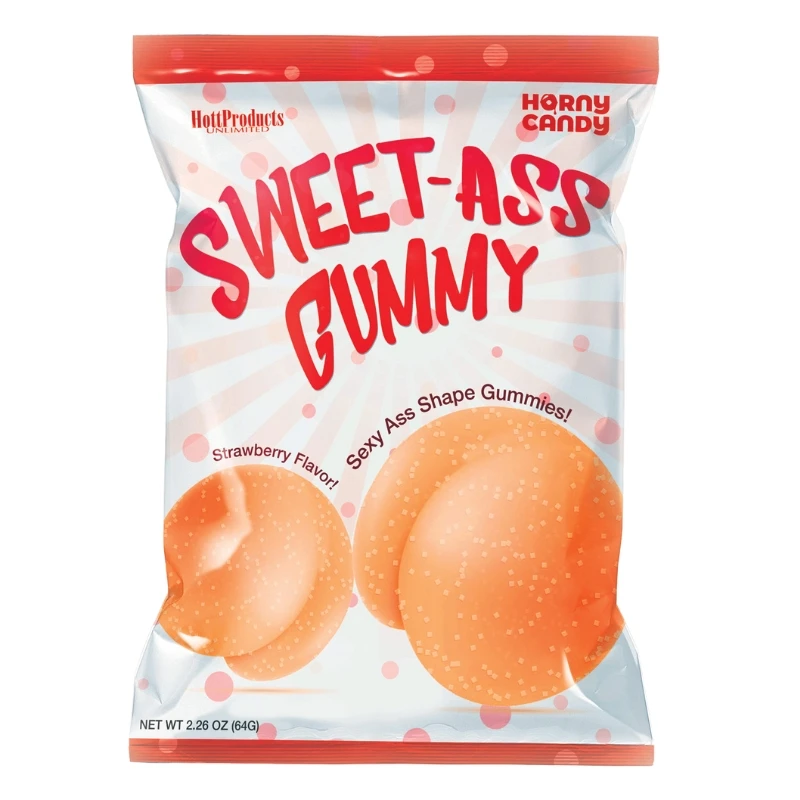 Hott Products Sweet Ass Gummy Strawberry