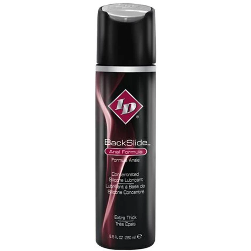 ID Lubricants BackSlide Extra Thick Silicone Based Anal Lubricant 8.5 oz