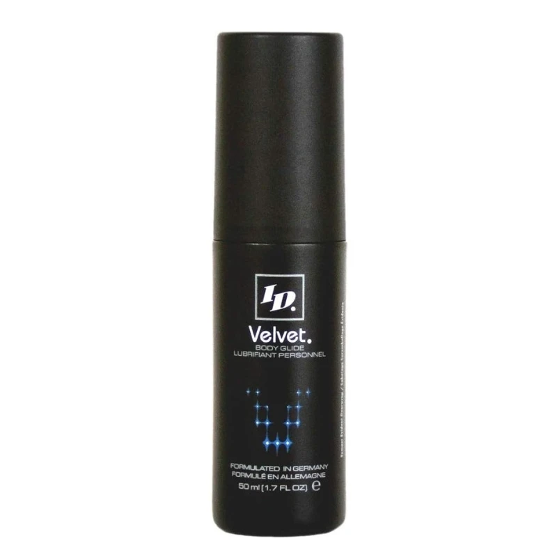 ID Lubricants Velvet Body Glide Silicone Based Lubricant 1.7 oz