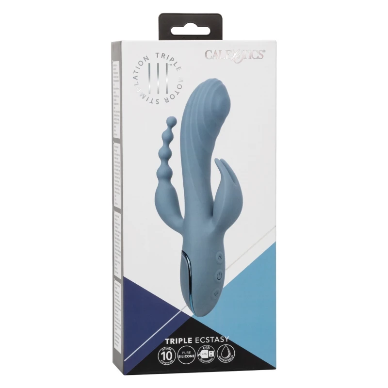 CalExotics III Triple Ecstasy Vibrator