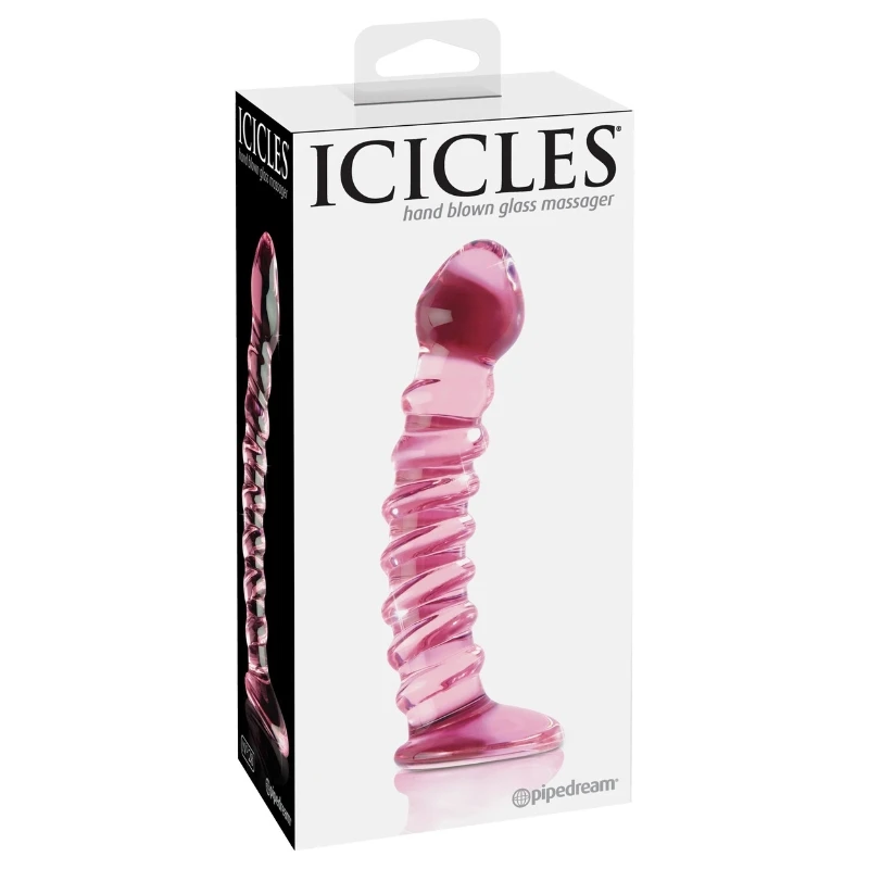 pipedream Icicles No. 28 Glass Dildo