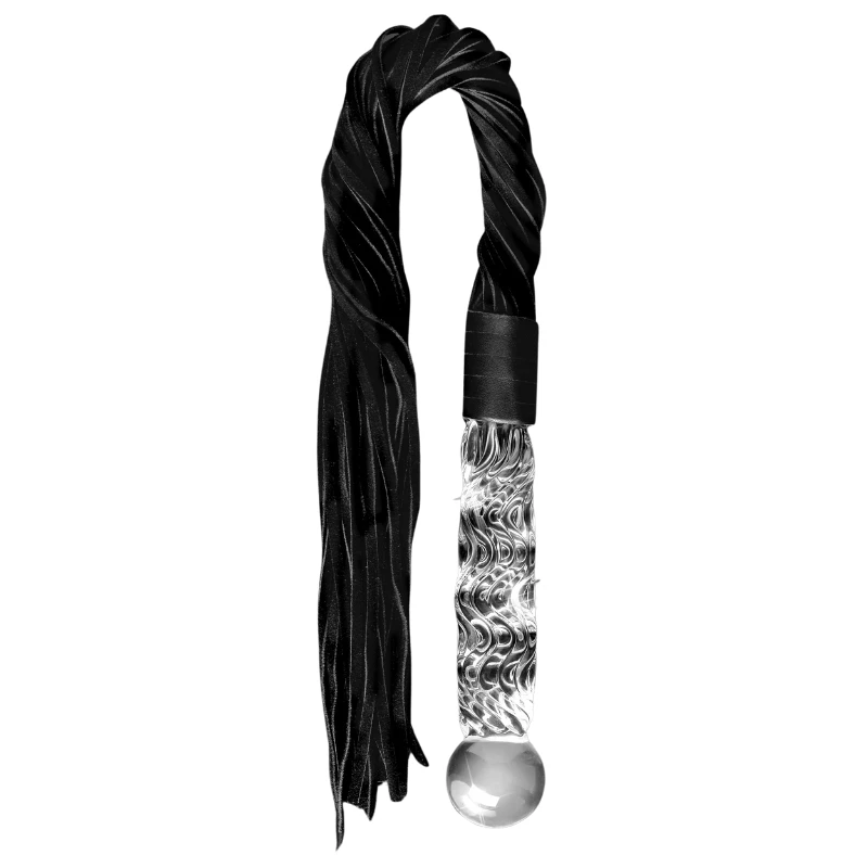 pipedream Icicles No. 38 Hand Blown Glass Whip