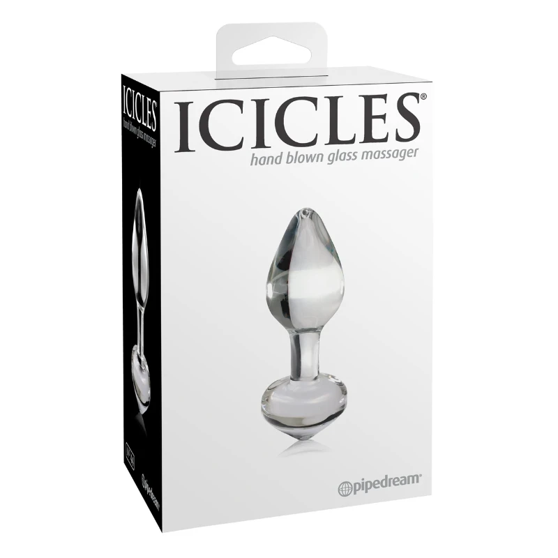 pipedream Icicles No. 44 Glass Plug