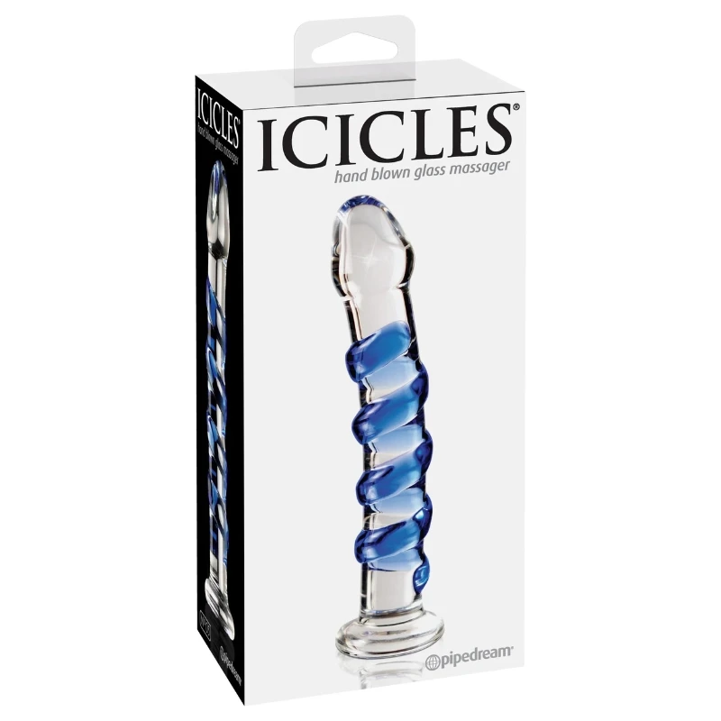 pipedream Icicles No. 5 Glass Dildo