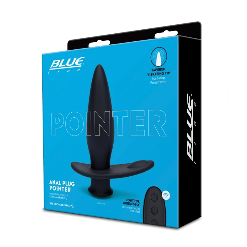 Blueline Anal Plug Pointer