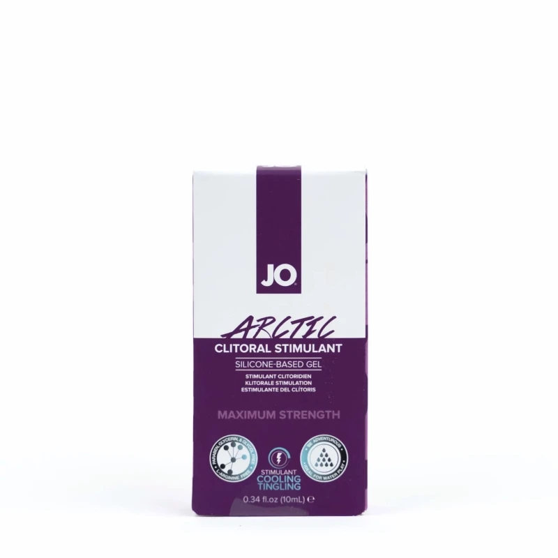 JO Arctic Clitoral Stimulant Silicone Based Gel Cooling 0.34 oz