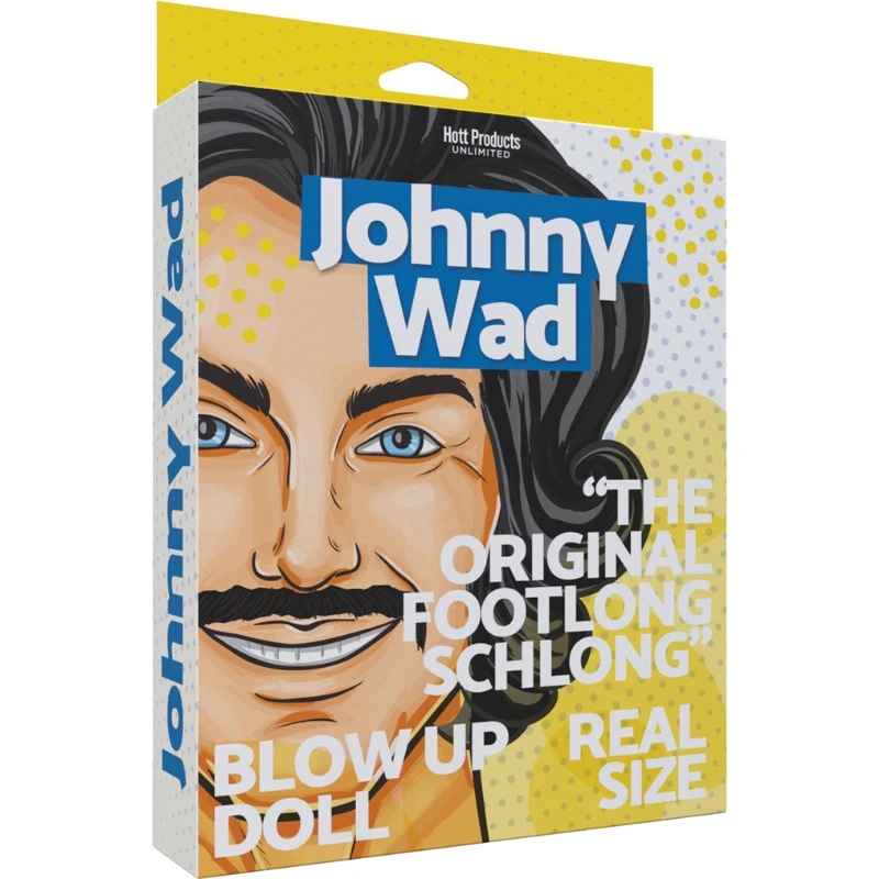 Hott Products Johnny Wad Blow Up Doll Bachelorette Party