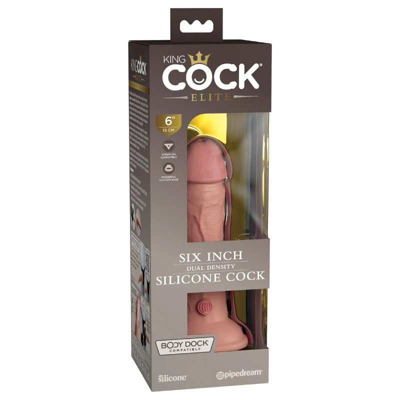 pipedream King Cock Elite Dual Density Silicone Cock