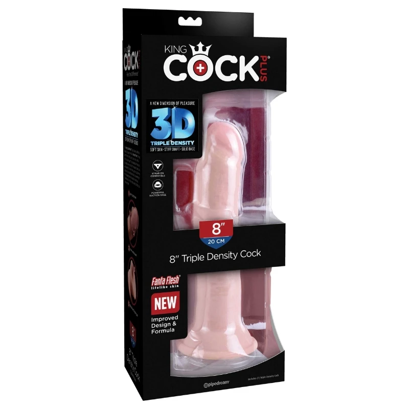 pipedream King Cock Plus Triple Density Cock