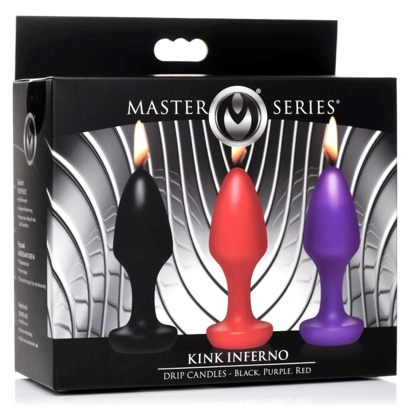 XR Brands Master Series Kink Inferno Drip Candles