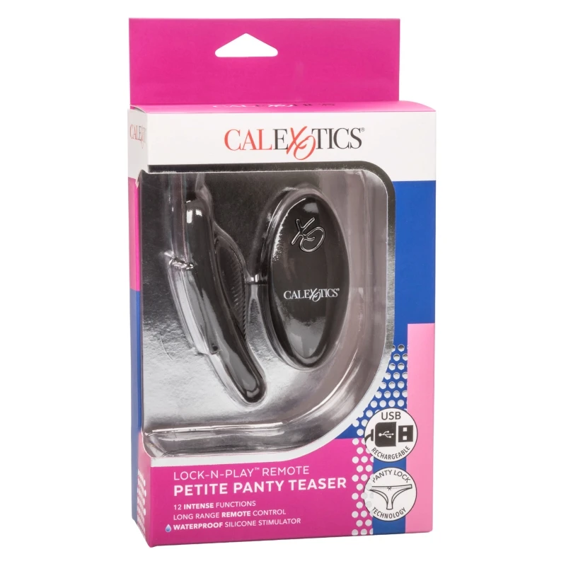 CalExotics Lock-N-Play Remote Petite Panty Teaser