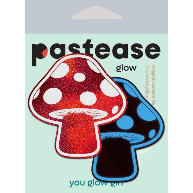 pastease Mushroom: Shiny Shroom Nipple Pasties