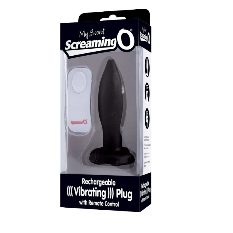 Screaming O My Secret Remote Vibrating Plug