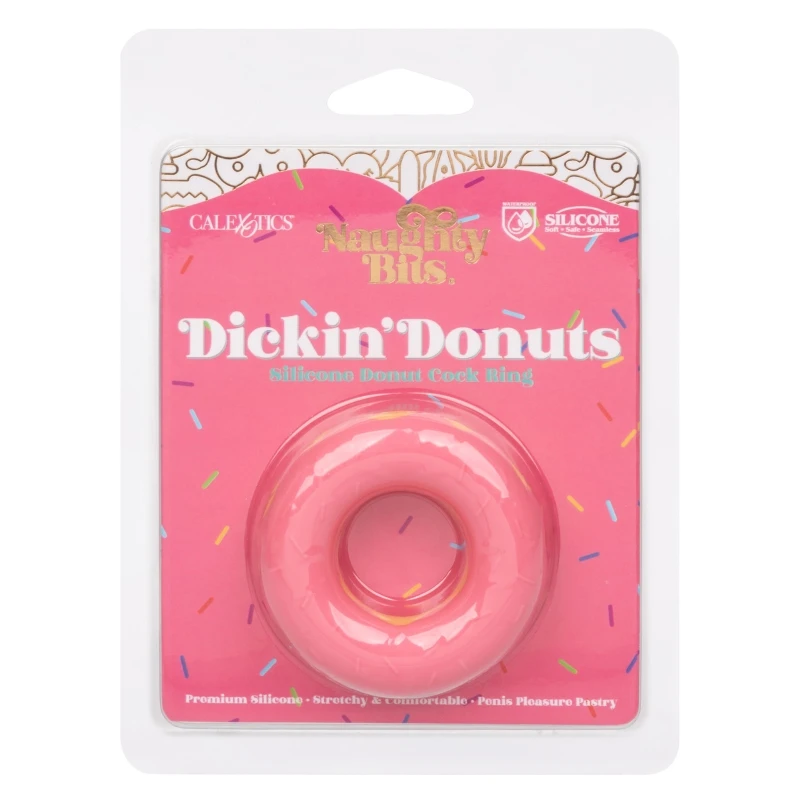 CalExotics Naughty Bits Dickin Donuts Silicone Donut Cock Ring