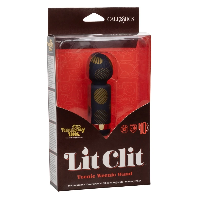 CalExotics Naughty Bits Lit Clit Teenie Weenie Wand