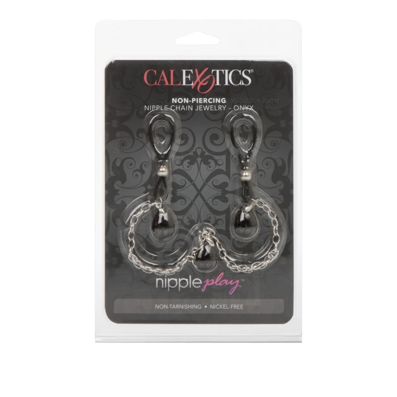 CalExotics Nipple Play Non-Piercing Nipple Chain Jewelry