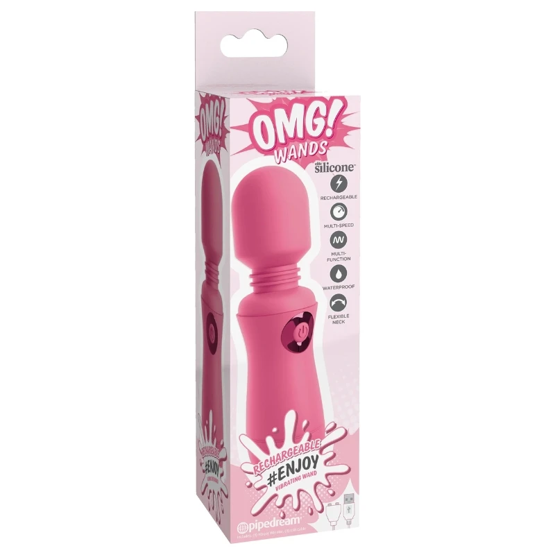 pipedream OMG! Wands #Enjoy Rechargeable Wand