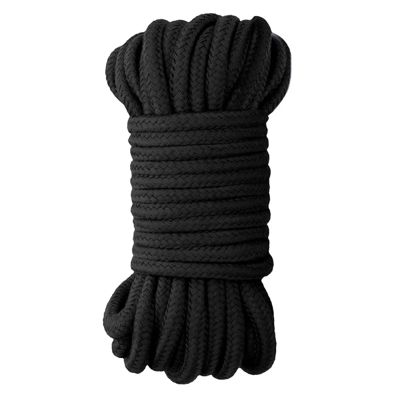 SHOTS Ouch! Black and White Japanese Rope 10 Meters