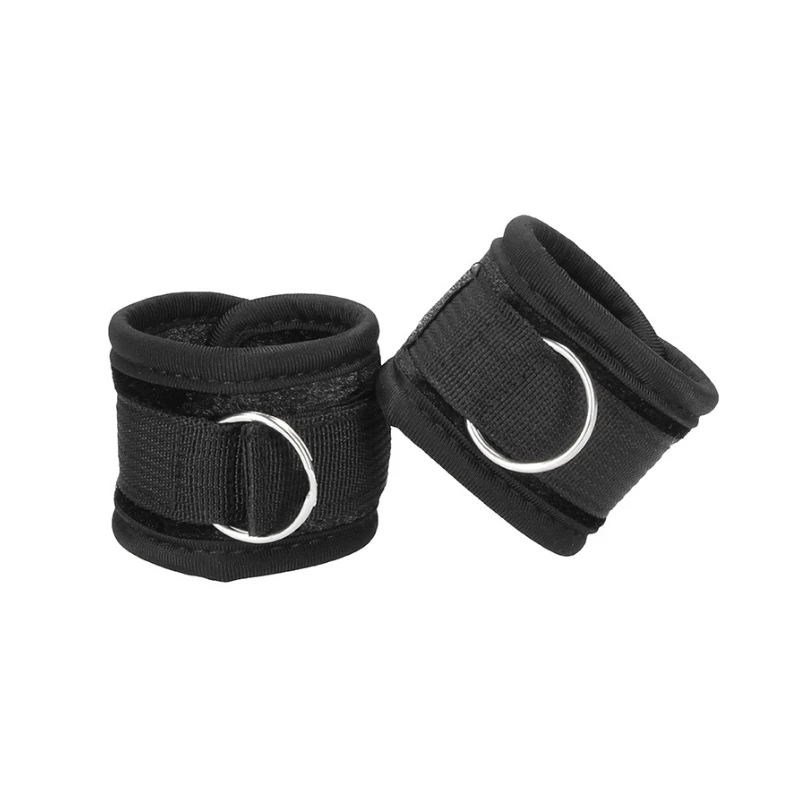 SHOTS Ouch! Velvet Wrist Cuffs With Velcro Straps