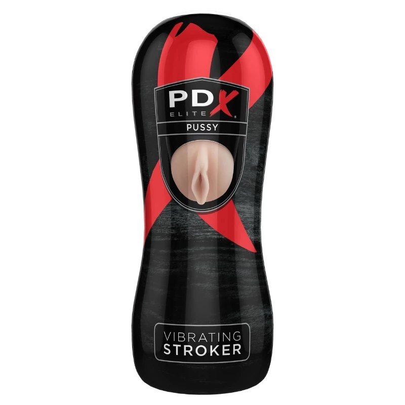 pipedream PDX Brands Elite Vibrating Pussy Stroker