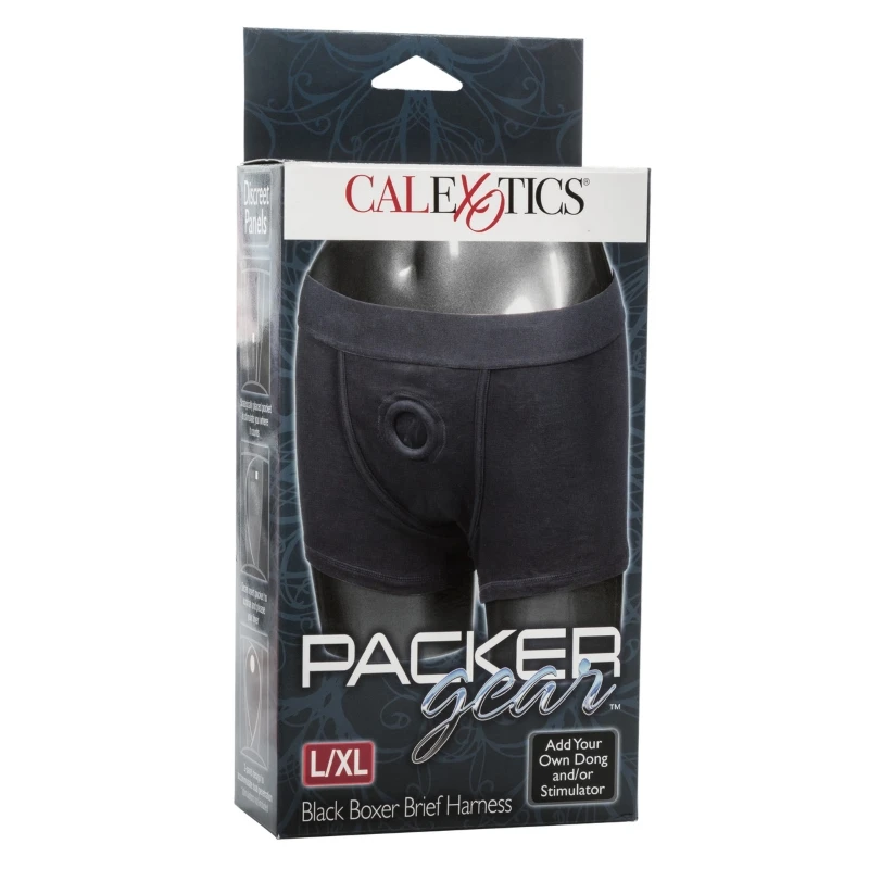 CalExotics Packer Gear Black Boxer Brief Harness