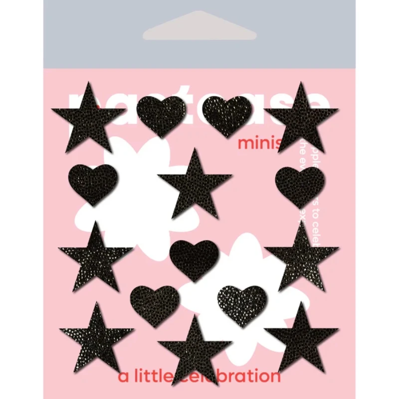 pastease Confetti: Liquid Baby Heart and Star Body Pasties