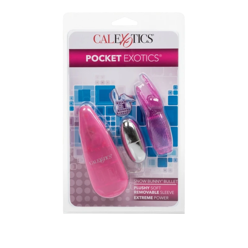 CalExotics Pocket Exotics Snow Bunny Bullet Vibrator