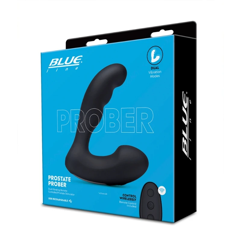 Blueline Vibrating Prostate Prober