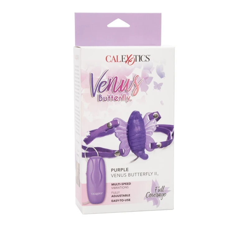 CalExotics Purple Venus Butterfly 2 Vibrator