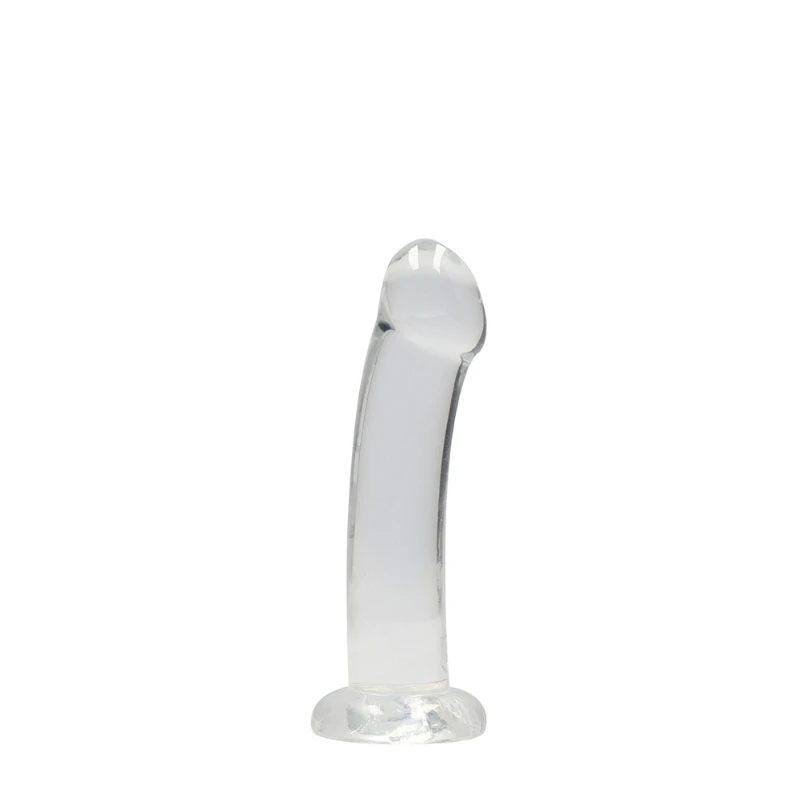 SHOTS Non-Realistic Dildo with Suction Cup Clear