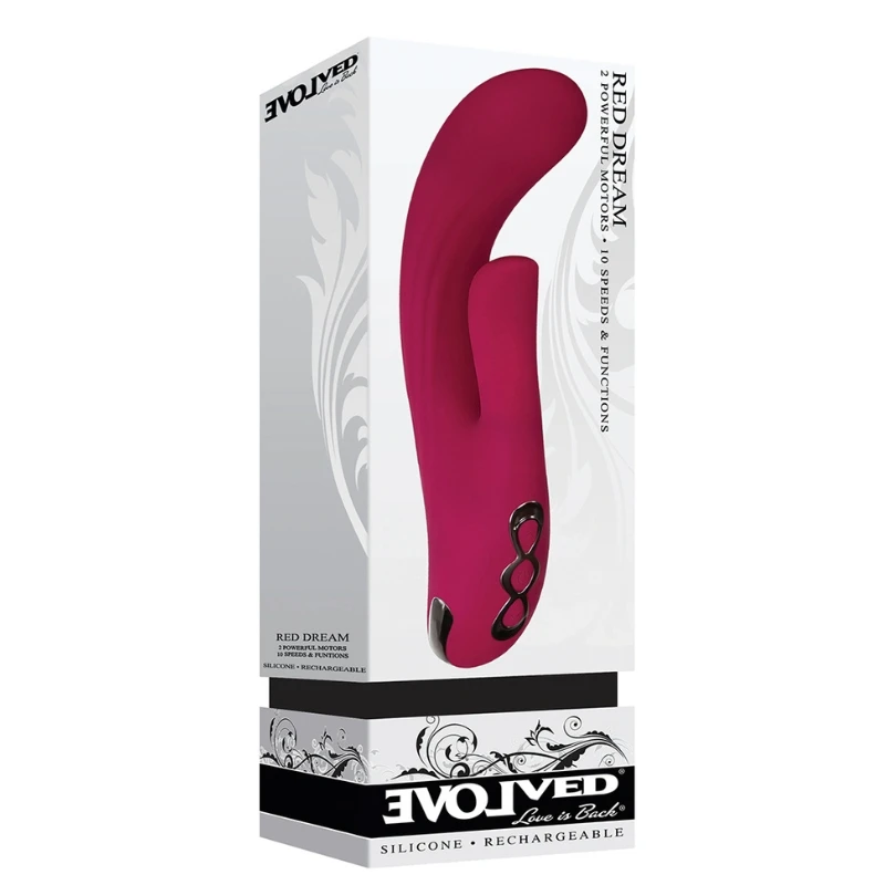 Evolved Novelties Red Dream Dual Vibrator