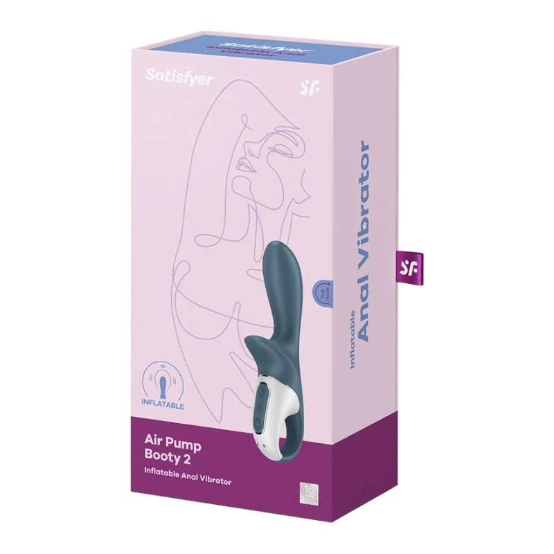 Satisfyer Air Pump Booty 2 Anal Vibrator