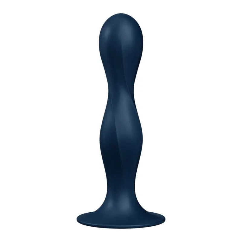 Satisfyer Double Ball-R Weighted Dildo Dark Blue